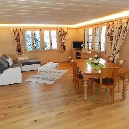 Апартаменты Unter-gstaad Sleeps 5 Wifi Гштад
